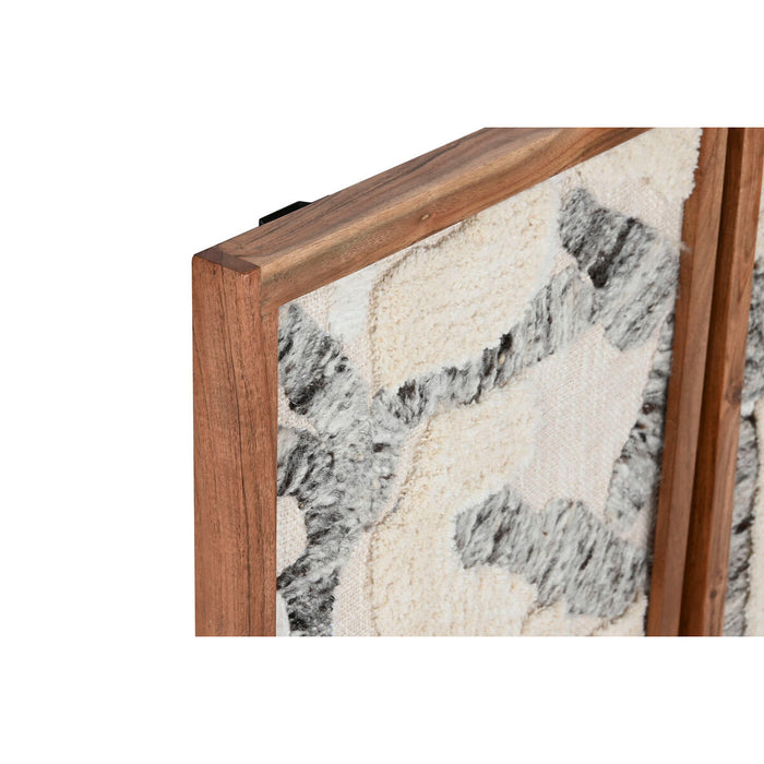 Картина Home ESPRIT Памук Aкациево дърво 43 x 3 x 63 cm