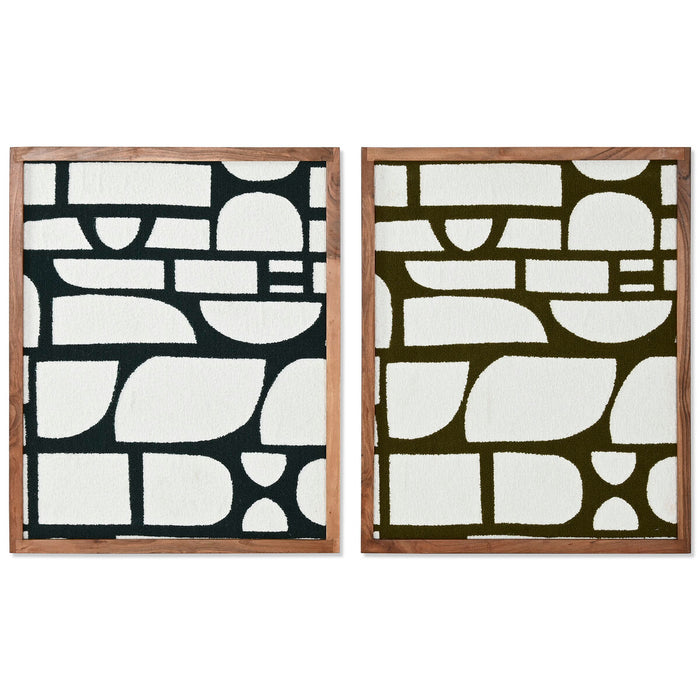 Картина Home ESPRIT Памук Aкациево дърво 60 x 3 x 75 cm