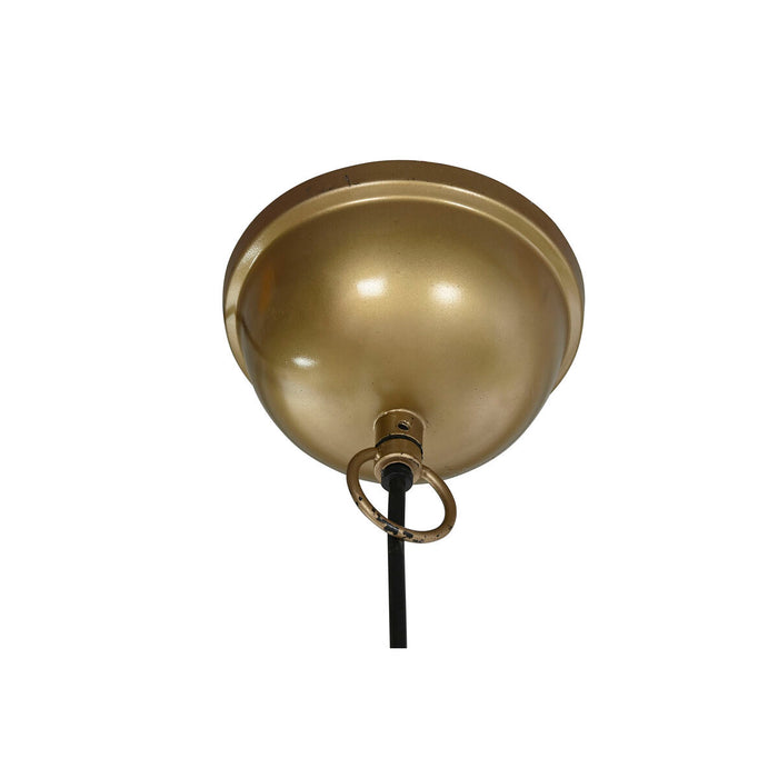 Полилей Home ESPRIT Кафяв Златен Дървен Метал Дърво манго 50 W 60 x 60 x 48 cm