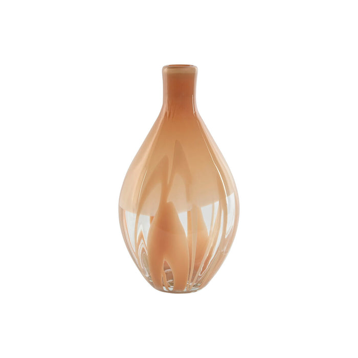 Ваза Home ESPRIT Праскова Кристал Модерен 20 x 20 x 37 cm