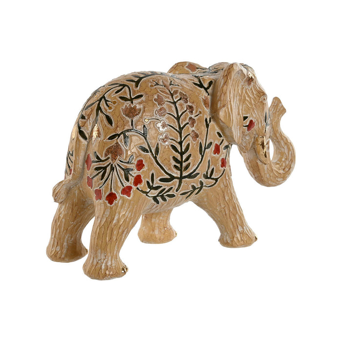 Декоративна фигурка Home ESPRIT Многоцветен Слон 32,5 x 12,5 x 21 cm
