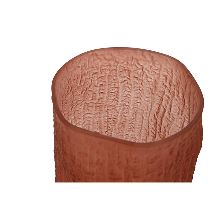 Ваза Home ESPRIT теракота Кристал Модерен 14 x 14 x 31,5 cm