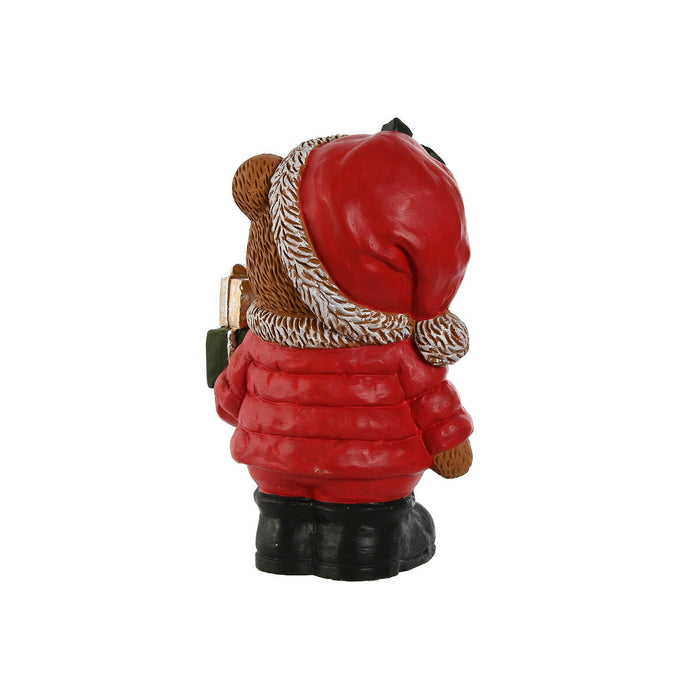 Коледна Украса Home ESPRIT Кафяв Червен Мечка (2 броя)