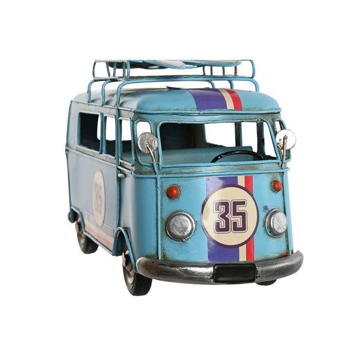 Декоративна фигурка Home ESPRIT Червен Небесно синьо Морско син 27 x 10 x 16 cm (3 броя)