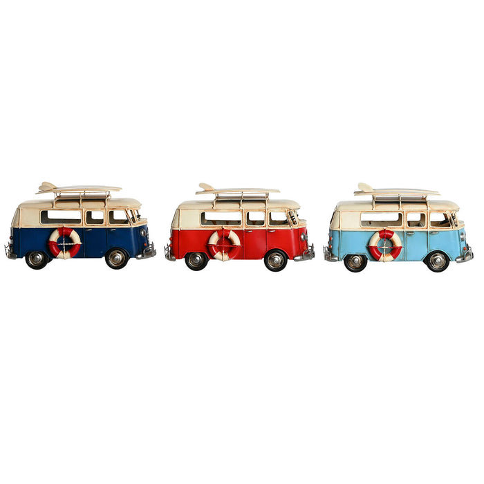 Декоративна фигурка Home ESPRIT Син Червен Морско син 27 x 11,5 x 15,5 cm (3 броя)