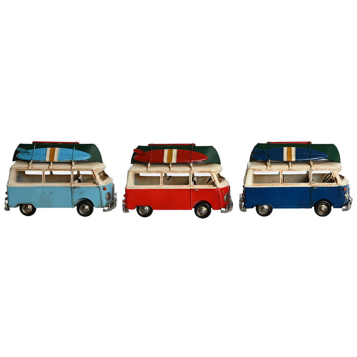 Декоративна фигурка Home ESPRIT Син Червен Морско син 28 x 13,5 x 17,5 cm (3 броя)