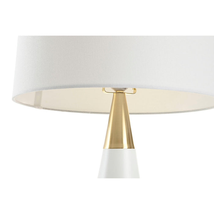 Настолна лампа Home ESPRIT Бял Златен 50 W 220 V