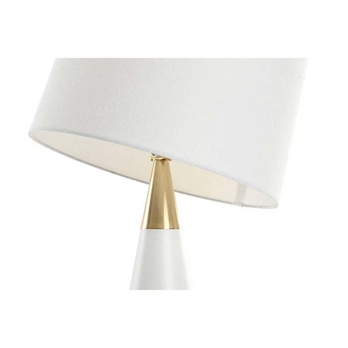 Настолна лампа Home ESPRIT Бял Златен 50 W 220 V