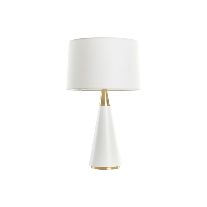 Настолна лампа Home ESPRIT Бял Златен 50 W 220 V