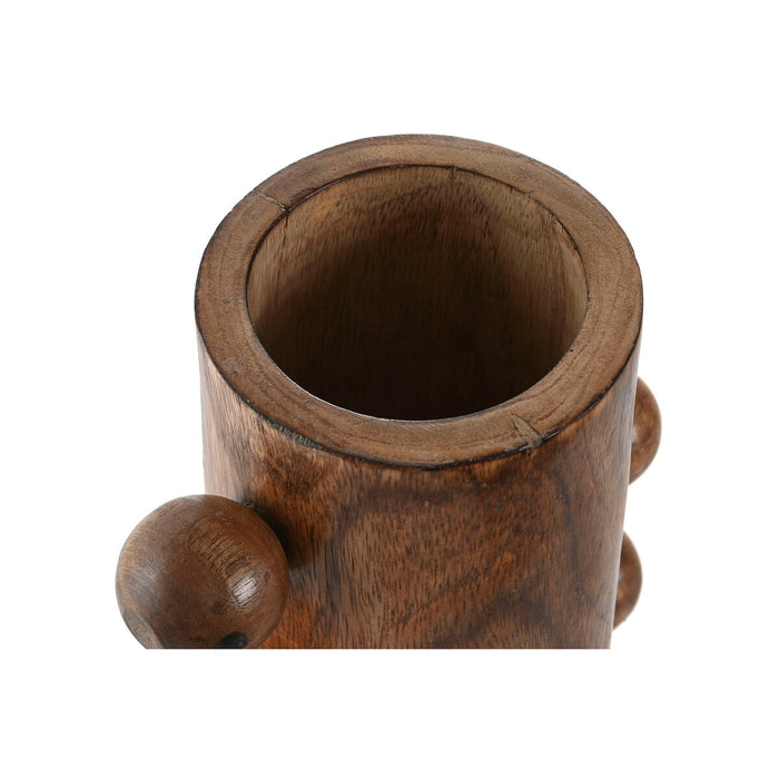 Ваза Home ESPRIT Дърво манго 10 x 10 x 28 cm