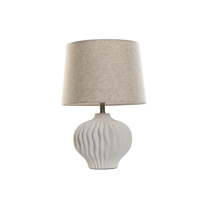 Настолна лампа Home ESPRIT Бял Бежов 50 W 220 V