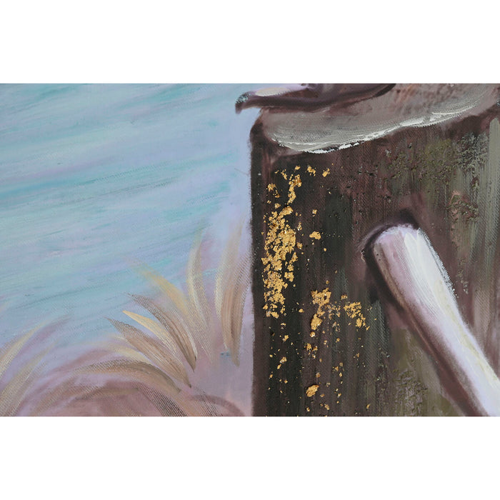 Пластно Home ESPRIT Ела Пластно 80 x 3 x 80 cm