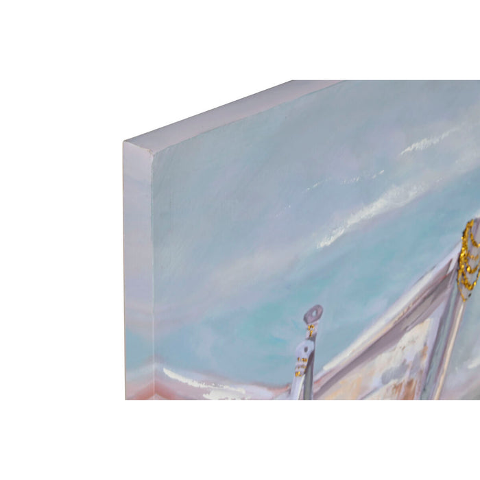 Пластно Home ESPRIT Ела Пластно 80 x 3 x 80 cm