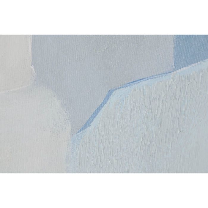 Картина Home ESPRIT Син Абстрактен Град 100 x 4 x 140 cm (2 броя)