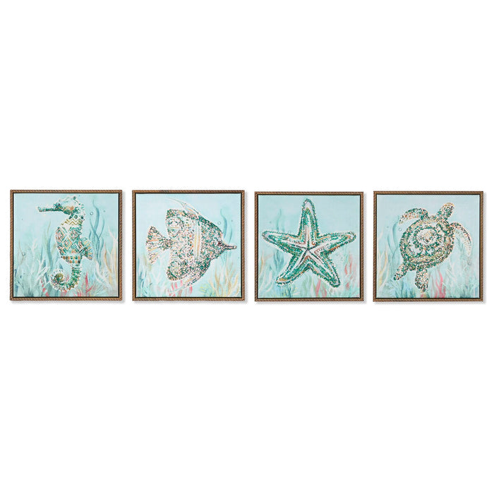 Пластно Home ESPRIT полистирен Пластно 30 x 3,5 x 30 cm