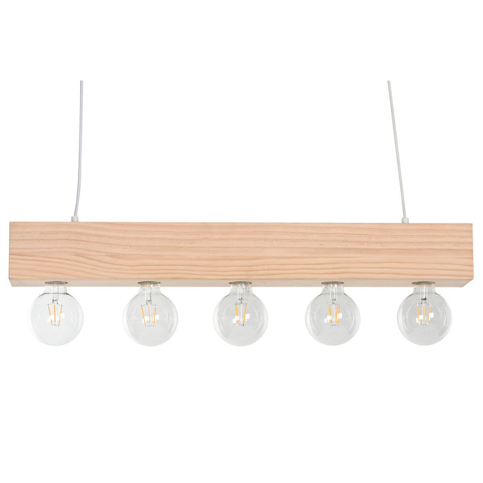 Полилей Home ESPRIT Бял Черен Светло кафяв Дървен 50 W 80 x 10 x 30 cm