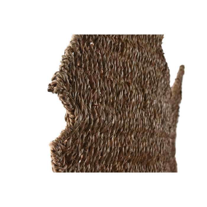 Декоративна фигурка Home ESPRIT Естествен Риба Средиземноморско 63 x 5 x 50 cm (2 броя)