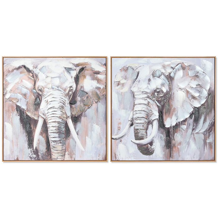 Пластно Home ESPRIT полистирен Пластно 80 x 3,5 x 80 cm