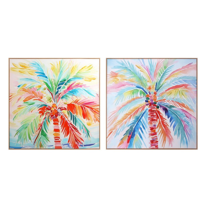 Пластно Home ESPRIT полистирен Пластно 80 x 3,5 x 80 cm