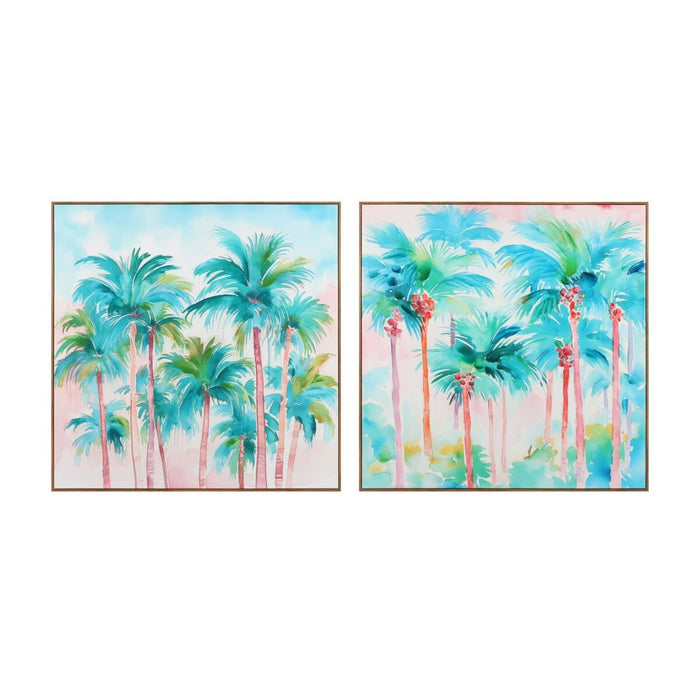 Пластно Home ESPRIT полистирен Пластно 80 x 3,5 x 80 cm