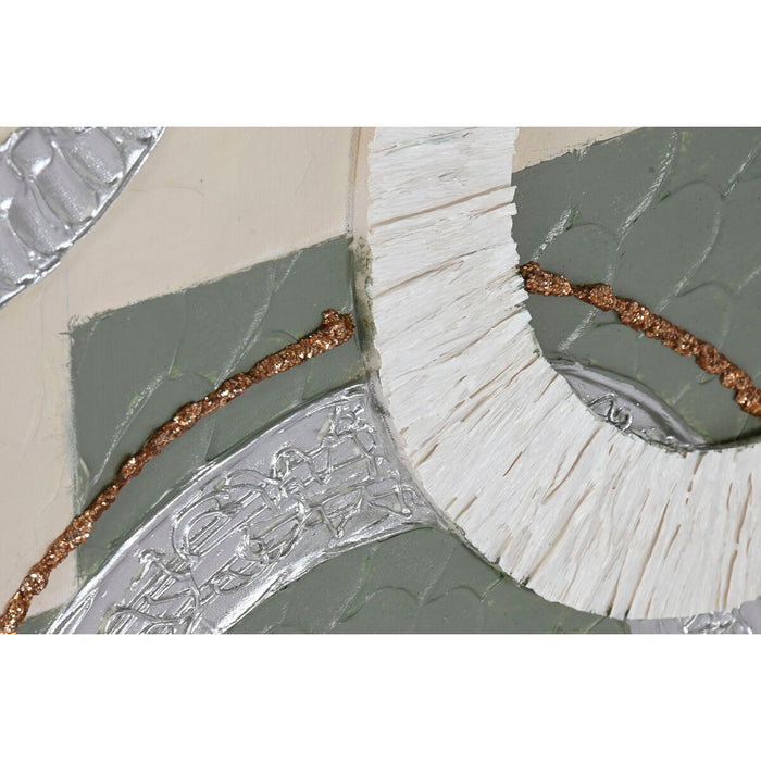 Пластно Home ESPRIT Пластно Дървен MDF 80 x 3 x 80 cm