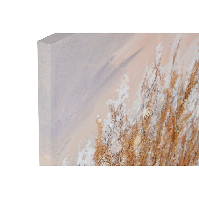 Пластно Home ESPRIT Пластно Дървен MDF 80 x 3 x 80 cm