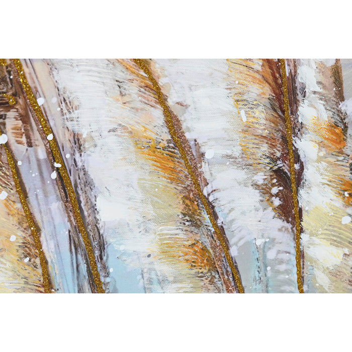 Пластно Home ESPRIT Пластно Дървен MDF 80 x 3 x 80 cm