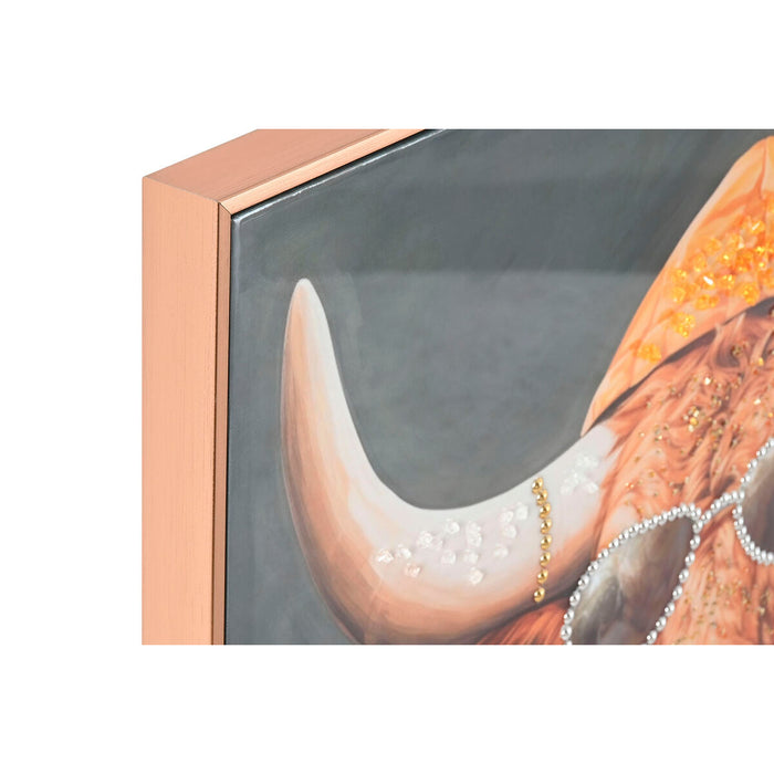 Пластно Home ESPRIT Пластно Дървен MDF 82 x 4,5 x 82 cm