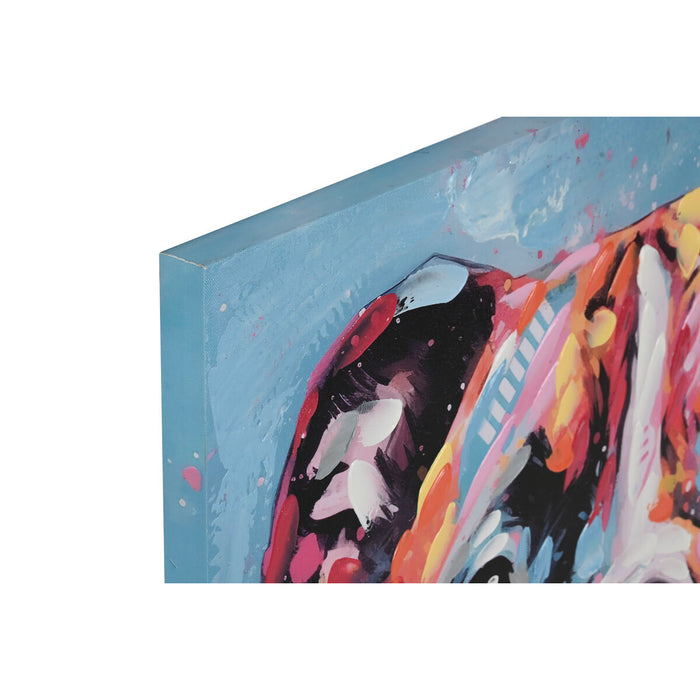 Пластно Home ESPRIT Пластно Дървен MDF 80 x 3 x 80 cm
