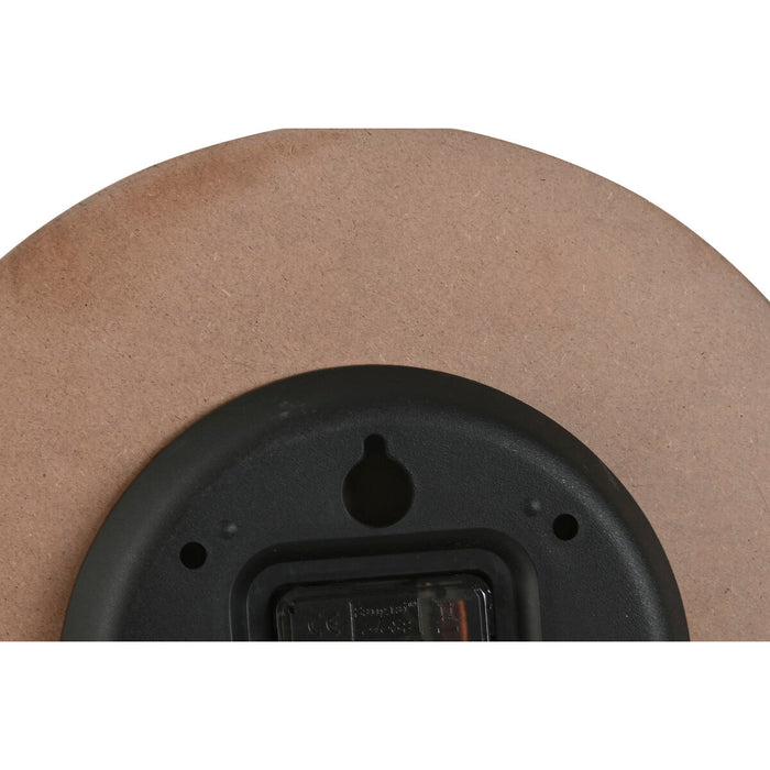 Стенен часовник Home ESPRIT Сив Естествен Дървен MDF 30 x 5 x 30 cm (2 броя)