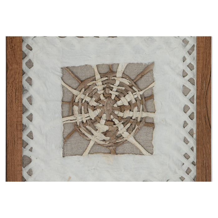 Комплект от 4 снимки Home ESPRIT хартия Кристал 22 x 2 x 22 cm