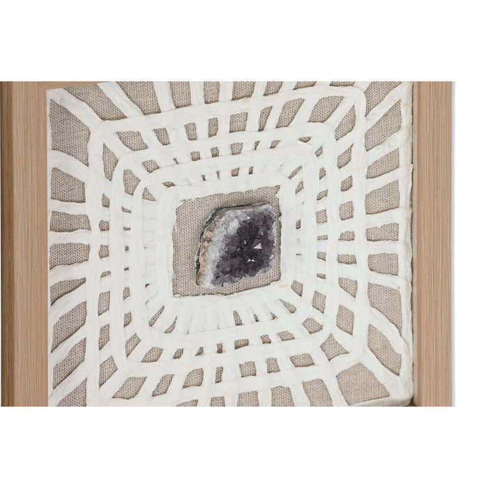 Комплект от 4 снимки Home ESPRIT хартия Кристал 22 x 2 x 22 cm