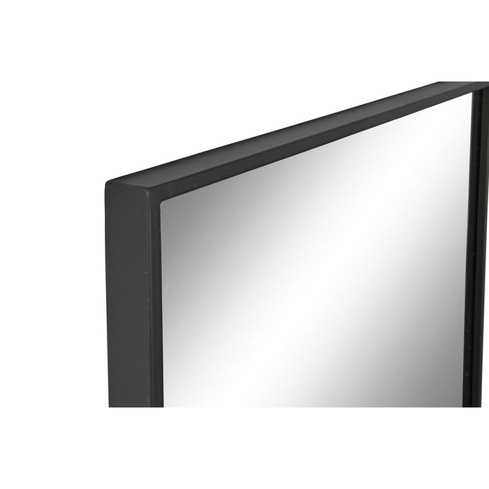 Стенно огледало Home ESPRIT Черен 60 x 4 x 140 cm