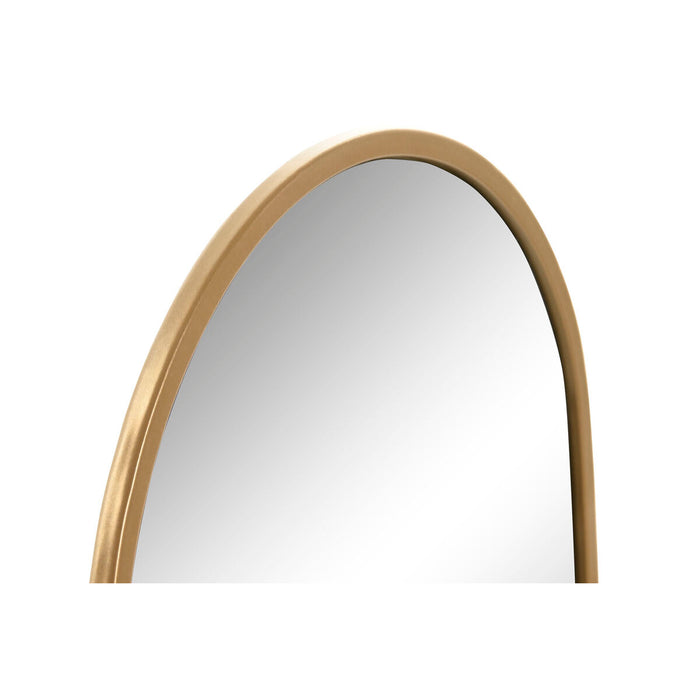 Огледало със Скоба за Монтиране Home ESPRIT Златен Кристал Желязо 20 x 8,5 x 25 cm