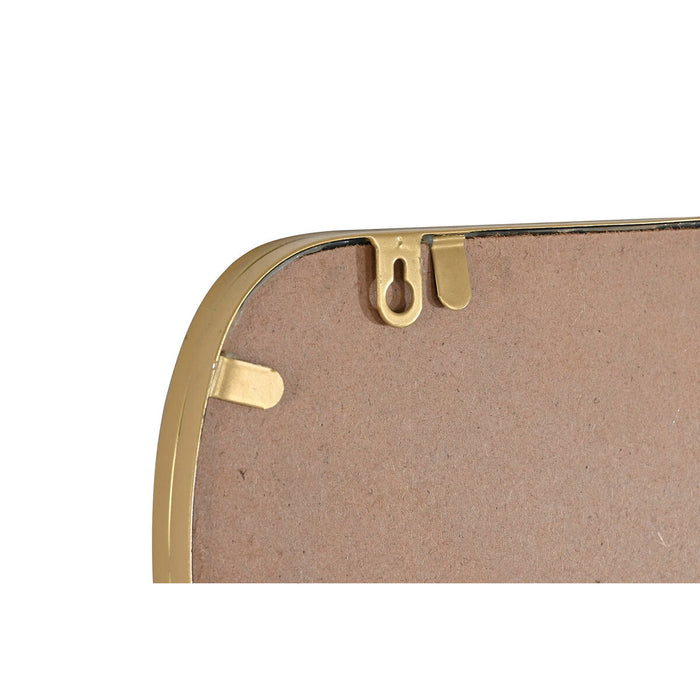 Стенно огледало Home ESPRIT Златен 50 x 2 x 150 cm