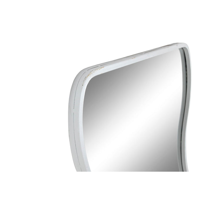 Стенно огледало Home ESPRIT Бял Град 50 x 2 x 150 cm