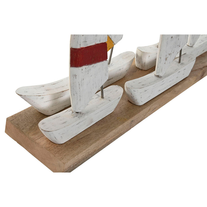 Декоративна фигурка Home ESPRIT Бял Морско син 67,5 x 13,5 x 46 cm