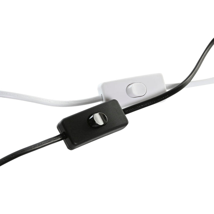 Настолна лампа Home ESPRIT Жълт Бял Черен 25 W 220 V (2 броя)