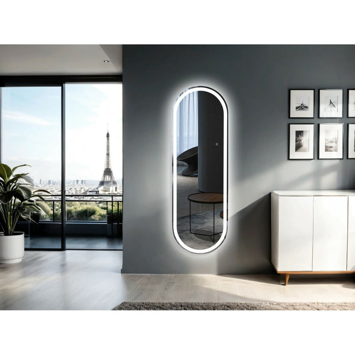 Стенно огледало Home ESPRIT Модерен 50 x 0,5 x 150 cm