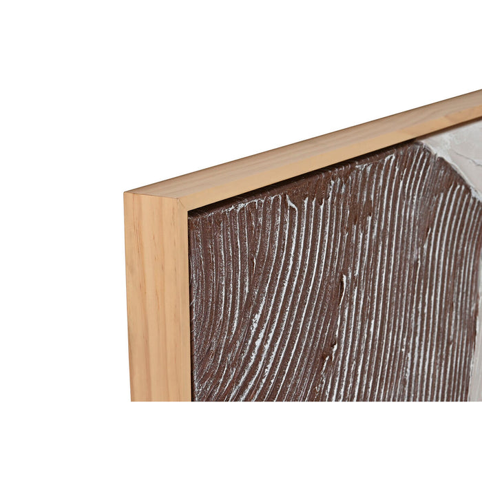 Картина Home ESPRIT Дървен Пластно 123 x 4,3 x 123 cm 122,6 X 4,3 X 122,6 CM