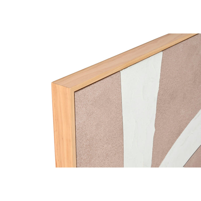 Картина Home ESPRIT Дървен Пластно 103 x 4,3 x 103 cm 102,6 X 4,3 X 102,6 CM