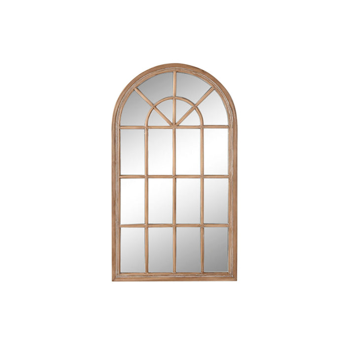 Стенно огледало Home ESPRIT Естествен Прозорец Гранитогрес 80 x 3,5 x 140 cm