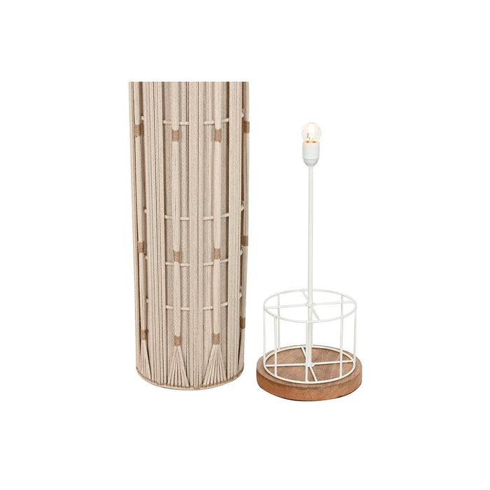 Лампион Home ESPRIT Кафяв Бежов 50 W 220 V 25 x 25 x 125 cm