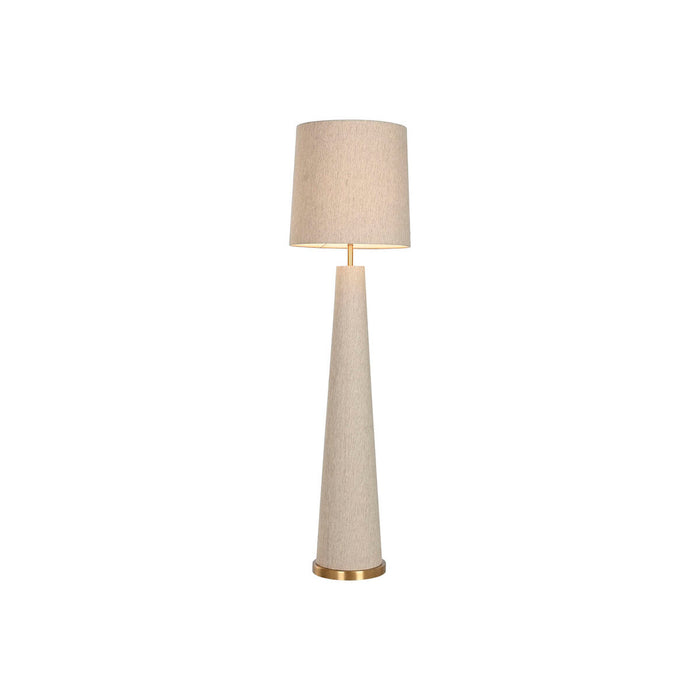 Лампион Home ESPRIT Бежов Златен 50 W 220 V 40 x 40 x 149 cm