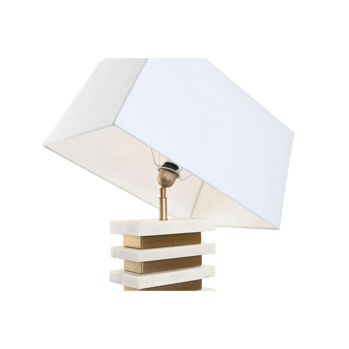 Настолна лампа Home ESPRIT Бял Златен 50 W 220 V