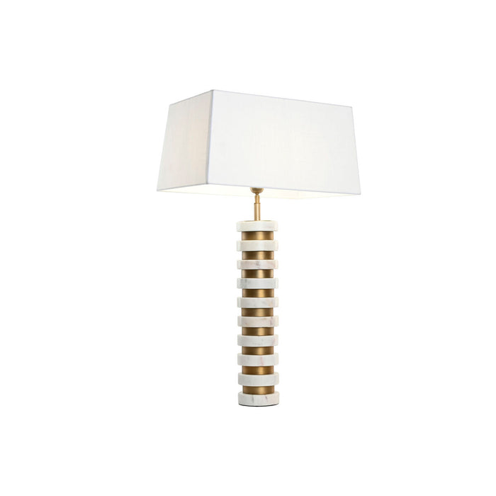 Настолна лампа Home ESPRIT Бял Бежов Златен 50 W 220 V