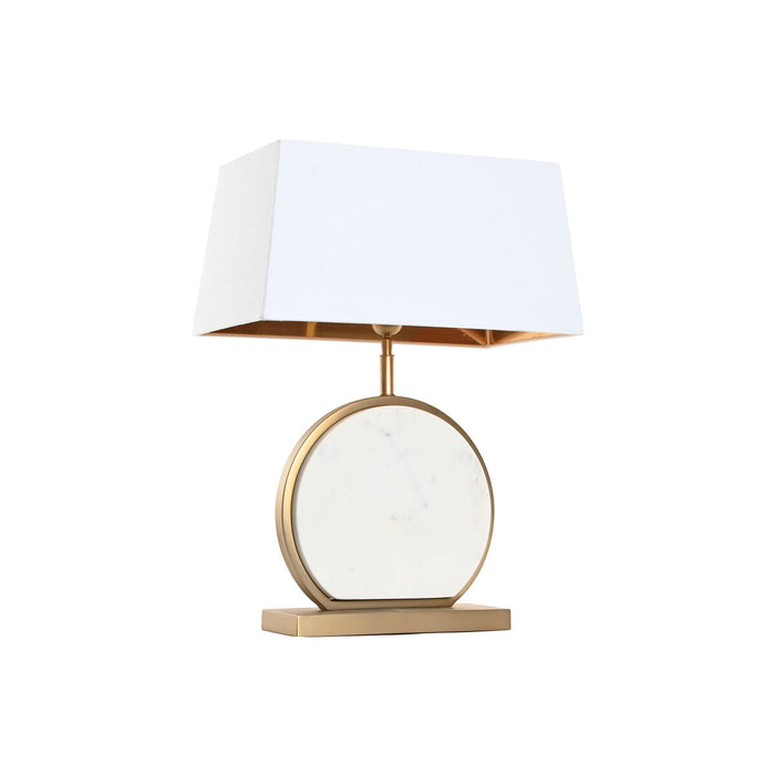 Настолна лампа Home ESPRIT Бял Златен 50 W 220 V
