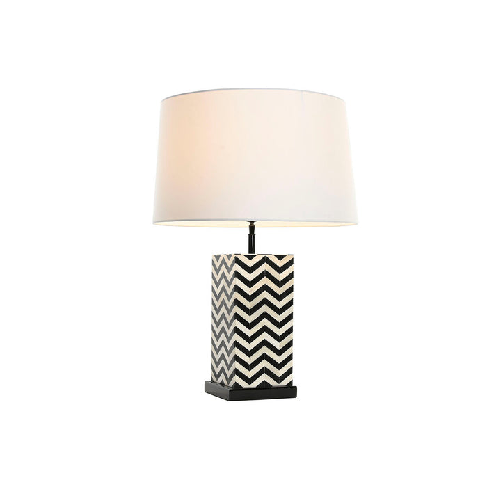 Настолна лампа Home ESPRIT Бял Черен 50 W 220 V