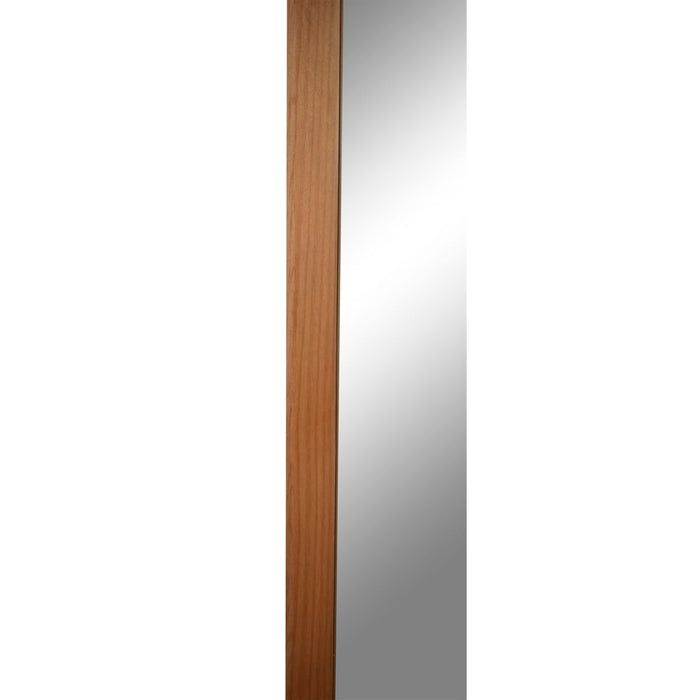 Стенно огледало Home ESPRIT Естествен Град 75 x 5 x 155 cm
