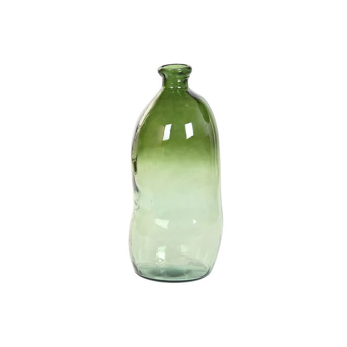 Ваза Home ESPRIT Зелен Рециклирано стъкло 34 x 34 x 73 cm